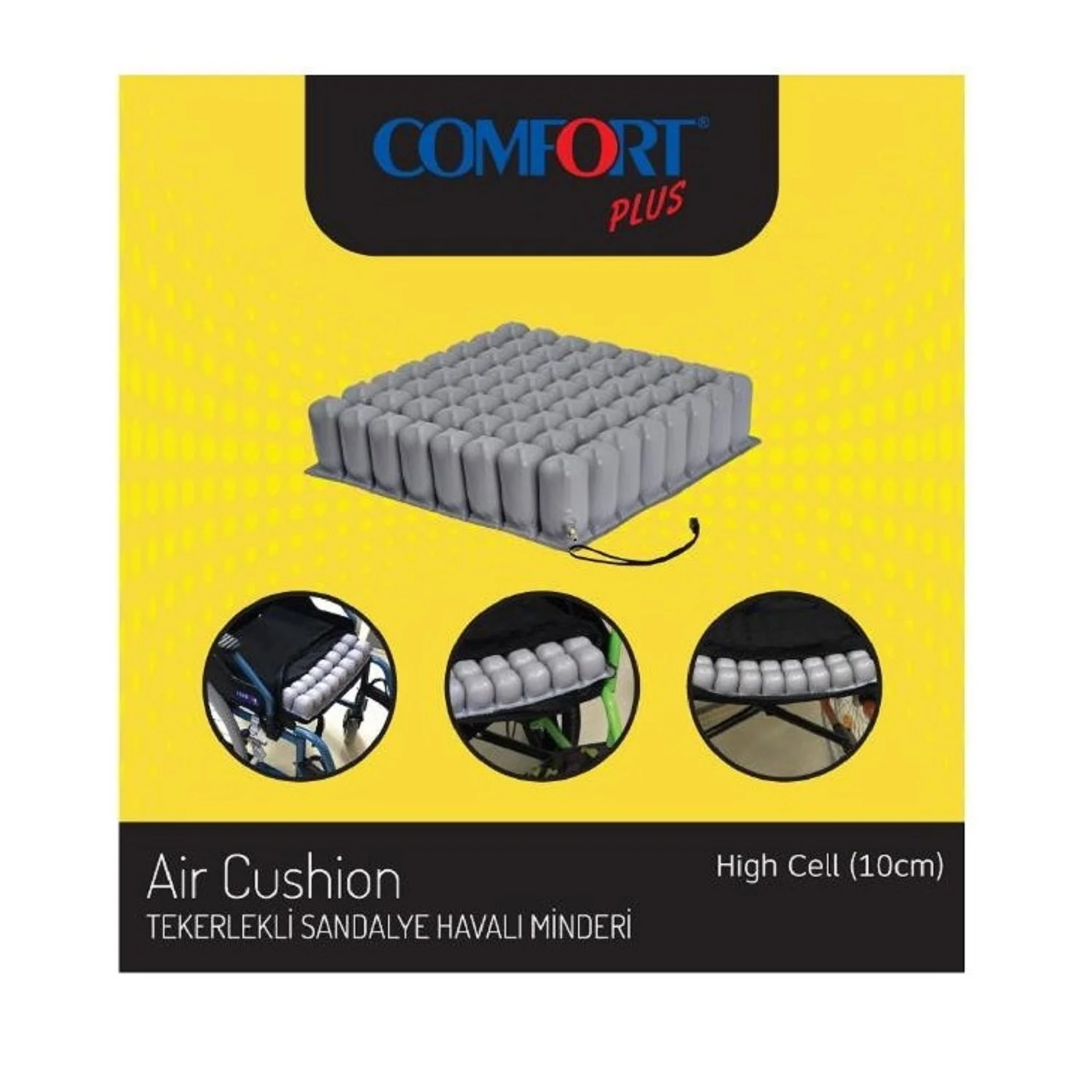 Comfort Plus DM-145 Havalı Oturma Minderi 45x40x10