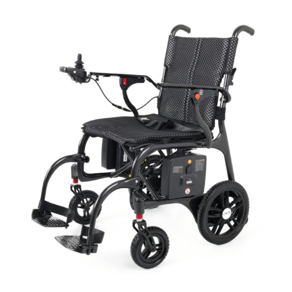 Comfort Plus DY01107 Karbon Fiber Hafif Katlanabilir Akulu Tekerlekli Sandalye Yedek Bataryali 2