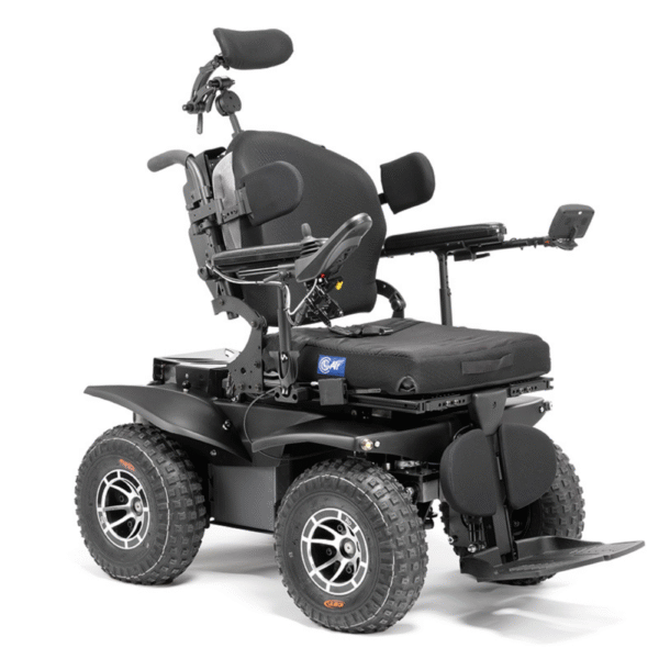 Logo Silver OUTCHAIR S Arazi Akülü Tekerlekli Sandalye 4x4