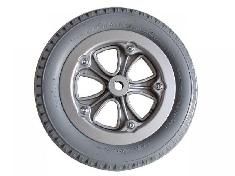 (12 1/2 X 2 1/4) Akülü Sandalye Dolgu Arka Teker Görsel 2