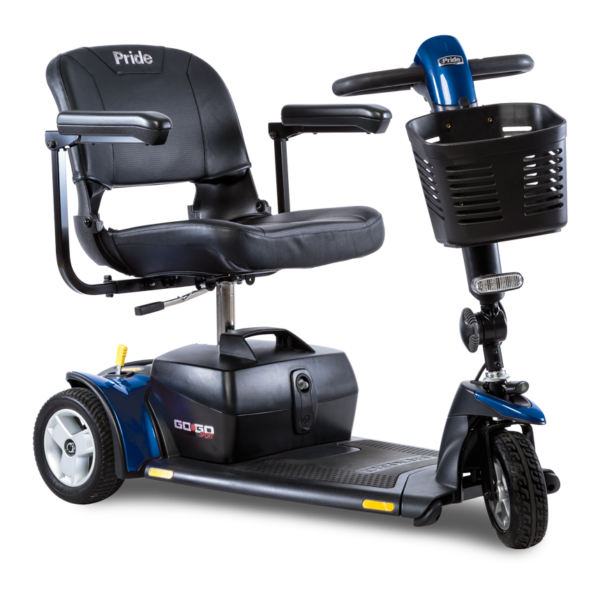 Pride Go Go® Sport 3 Tekerlekli Engelli Akülü Scooter