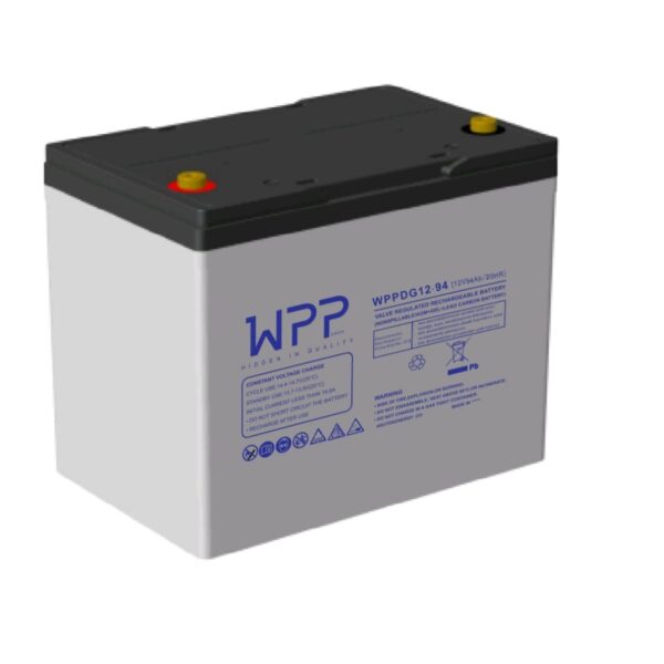 WPPDG12-94 (12V 94Ah )Akülü Tekerlekli Sandalye Aküsü