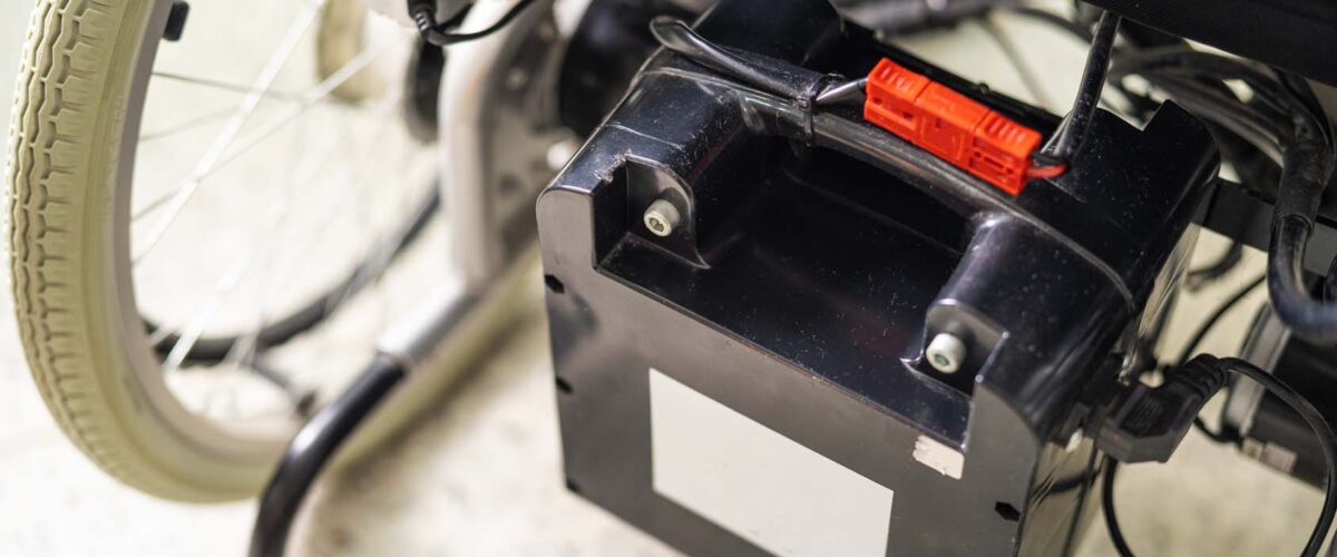 Akülü tekerlekli sandalye bataryası