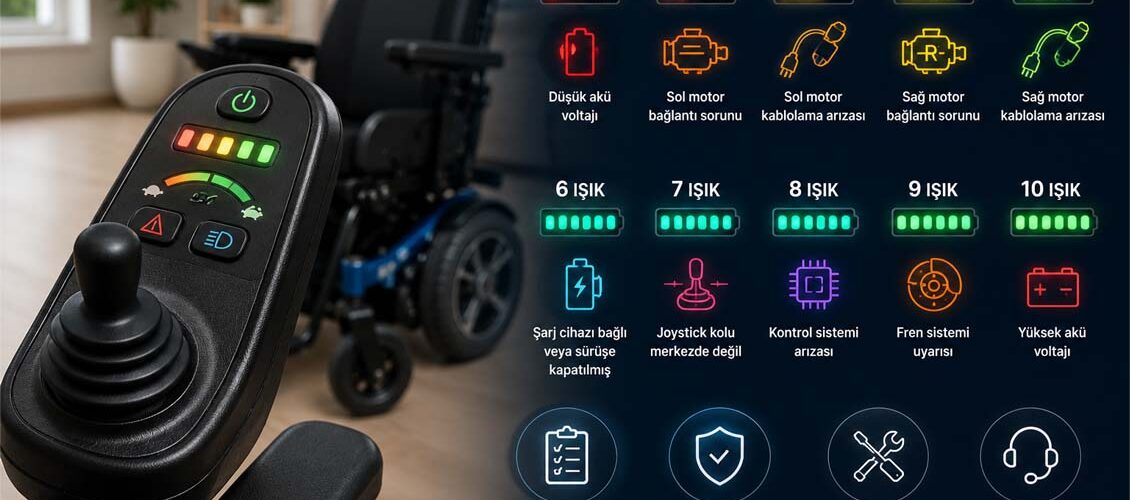Akülü Sandalye Joystick Arıza Kodları