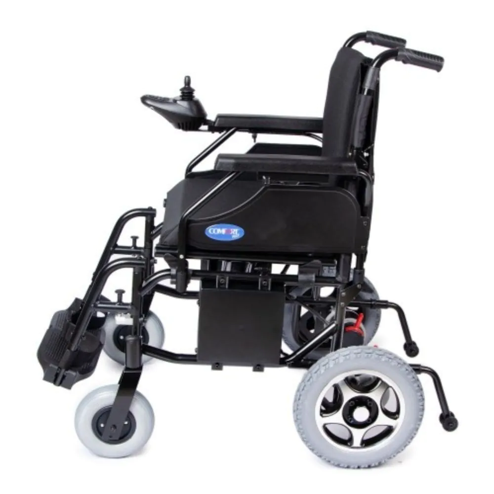 Comfort Plus Easylife Ekonomik Katlanabilir Akülü Tekerlekli Sandalye - Görsel 3
