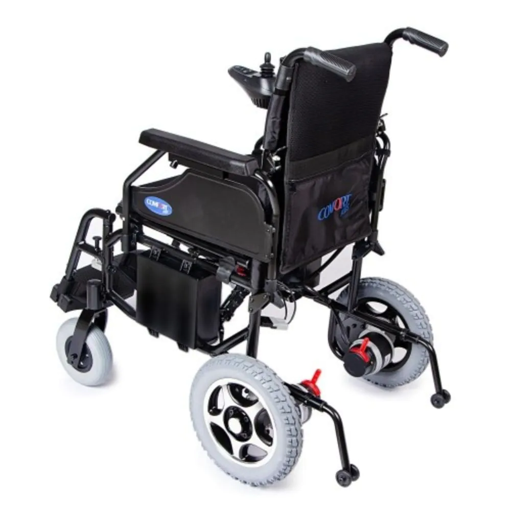 Comfort Plus Easylife Ekonomik Katlanabilir Akülü Tekerlekli Sandalye - Görsel 4
