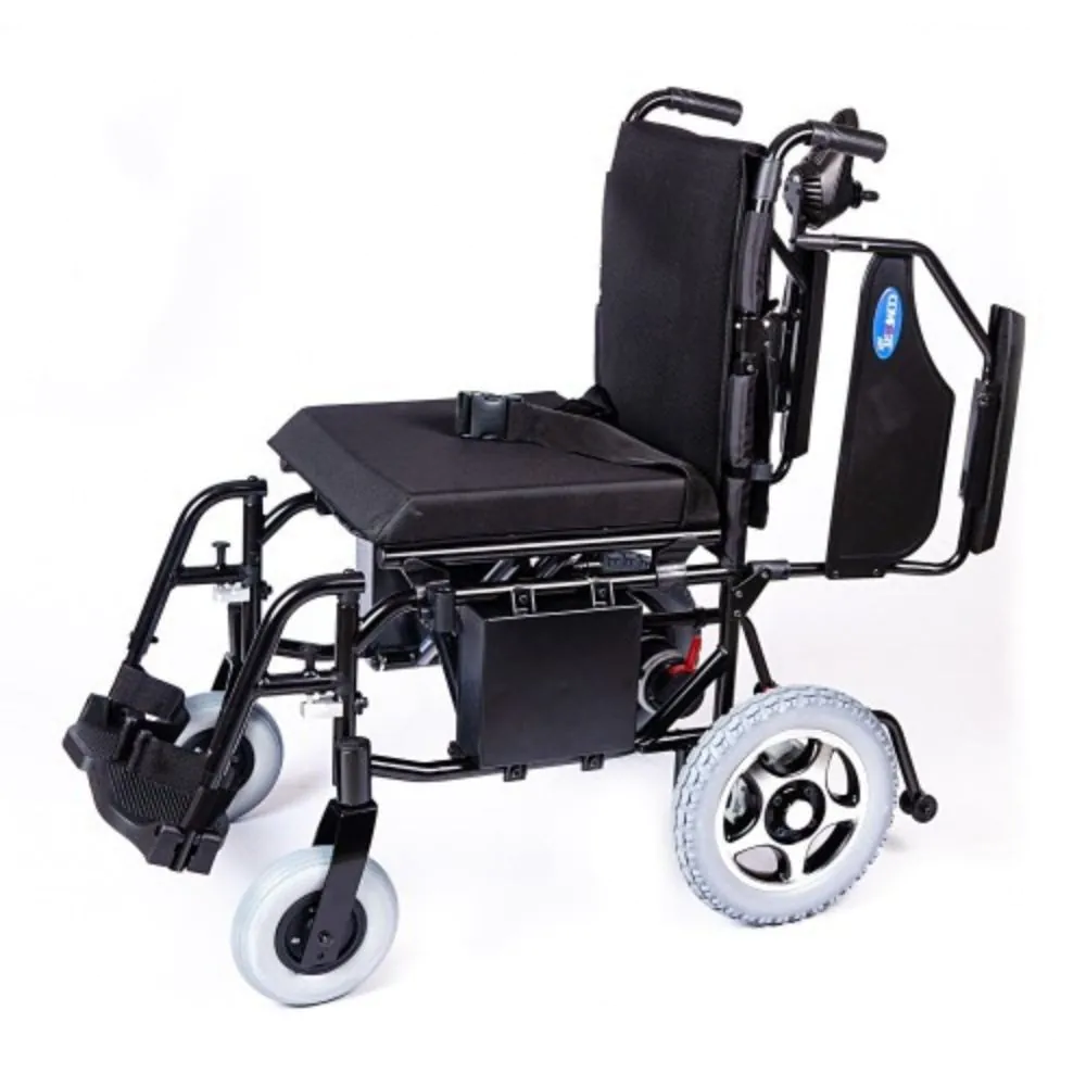 Comfort Plus Easylife Ekonomik Katlanabilir Akülü Tekerlekli Sandalye - Görsel 5