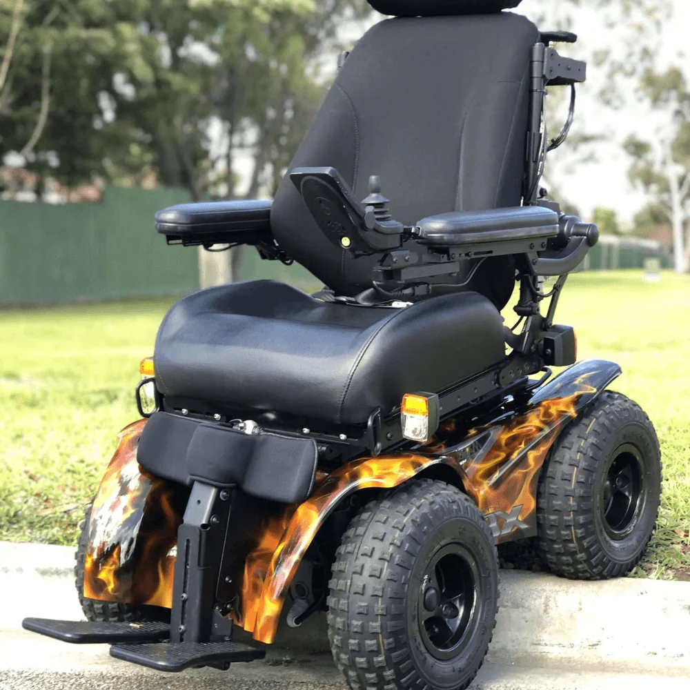 Magic Mobility X8 Arazi Model Akülü Sandalye - Görsel 2