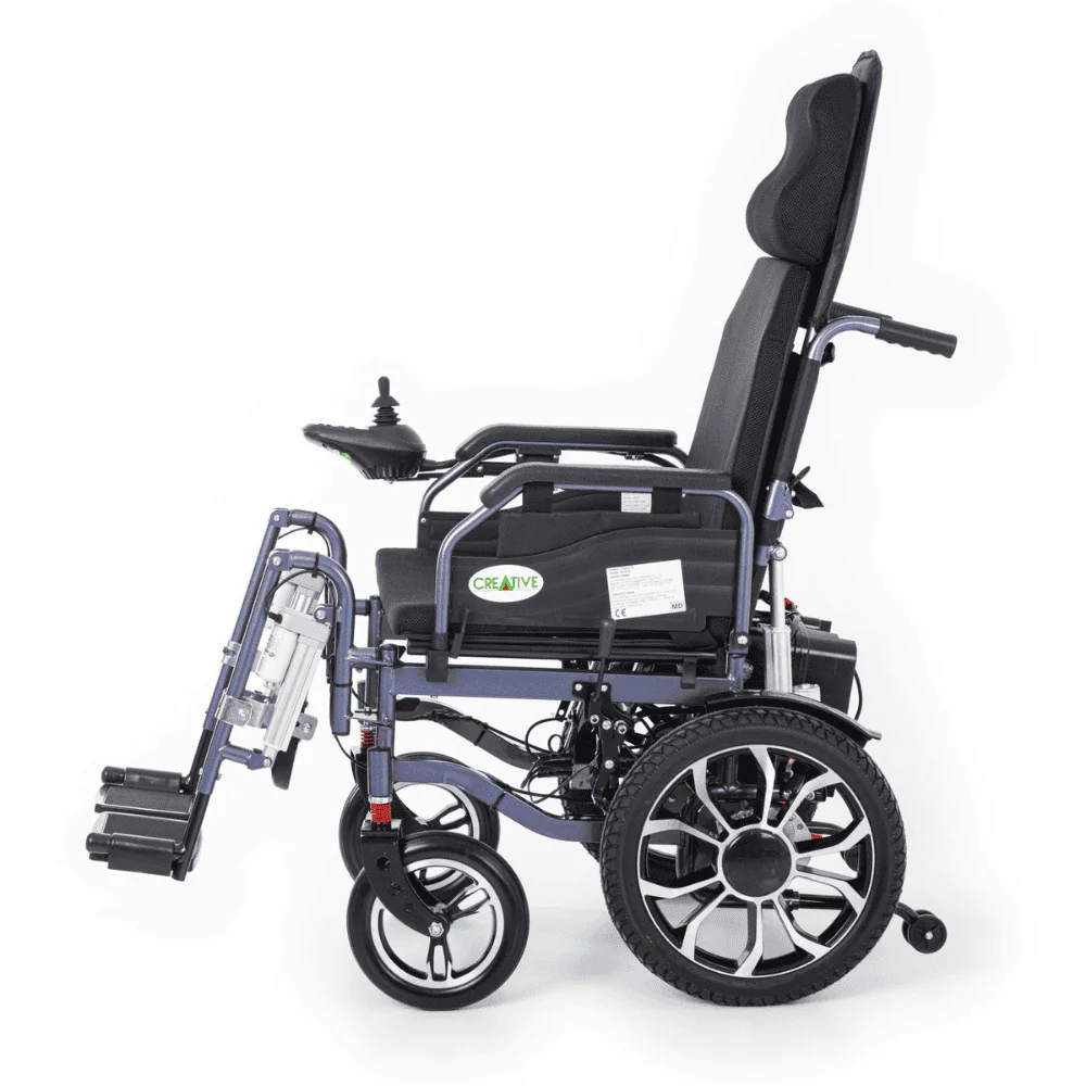 Creative CR-8012 Akülü Sandalye Özellikli Motorlu Sırt Yatar ve Ayak Kalkar - Görsel 4