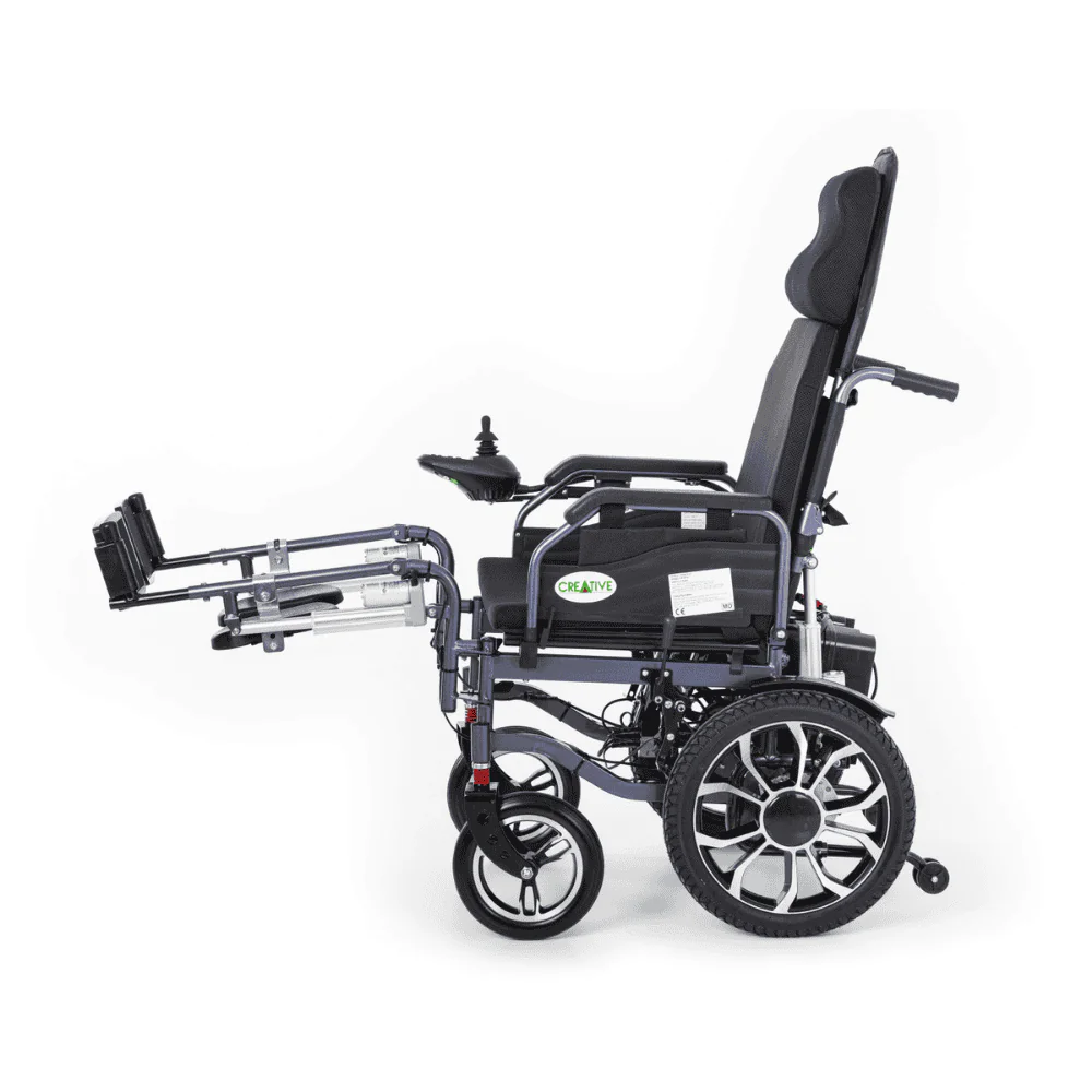 Creative CR-8012 Akülü Sandalye Özellikli Motorlu Sırt Yatar ve Ayak Kalkar - Görsel 5