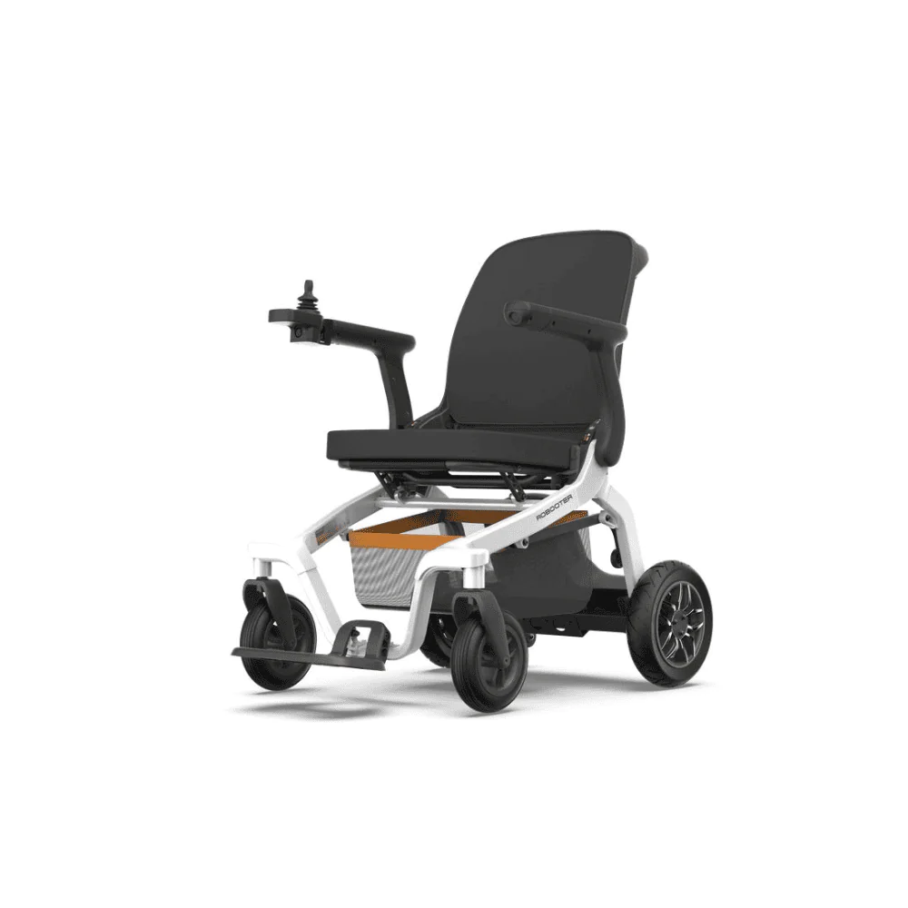 Robooter E40S 10 Akulu Tekerlekli Sandalye Katlanabilir Hafif 4