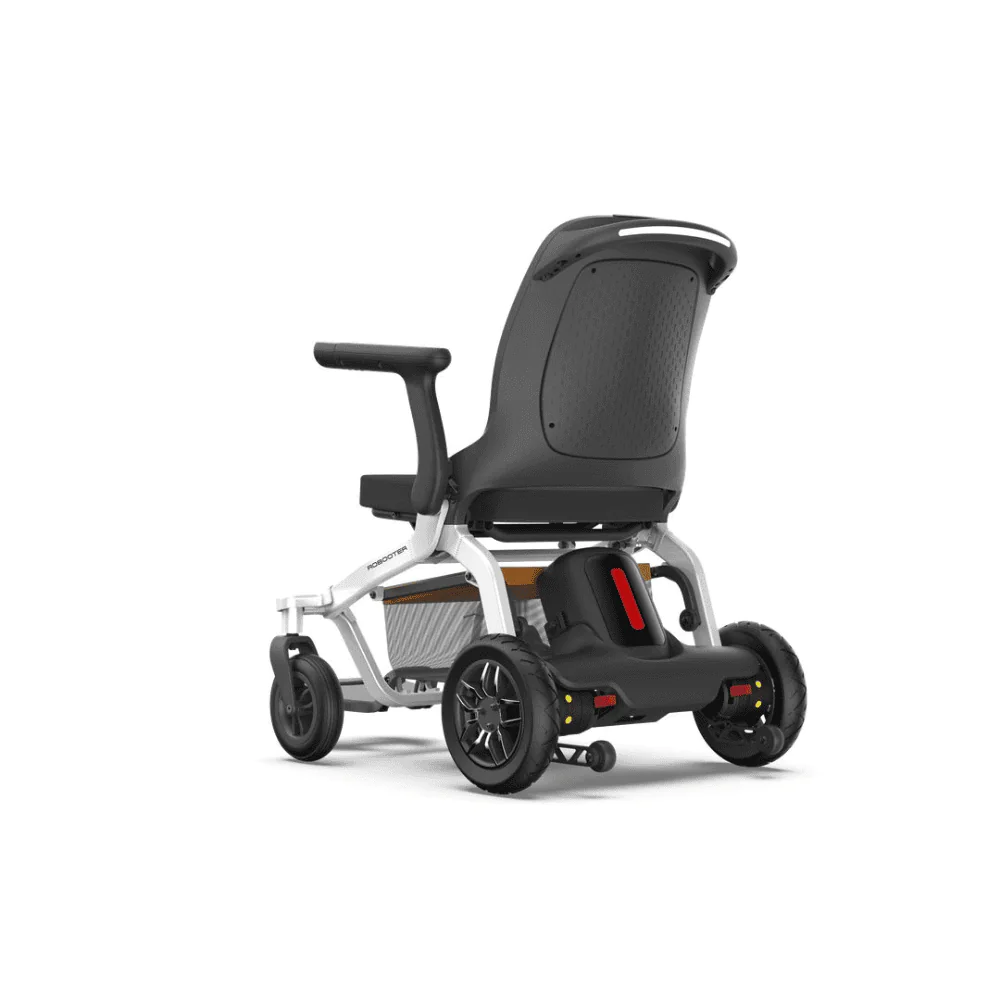 Robooter E40S 10 Akulu Tekerlekli Sandalye Katlanabilir Hafif 5