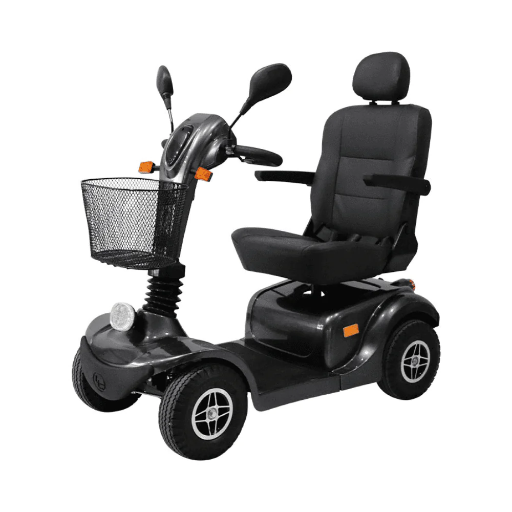 Scuba S350 Engelli Scooter Gri/Kırmızı