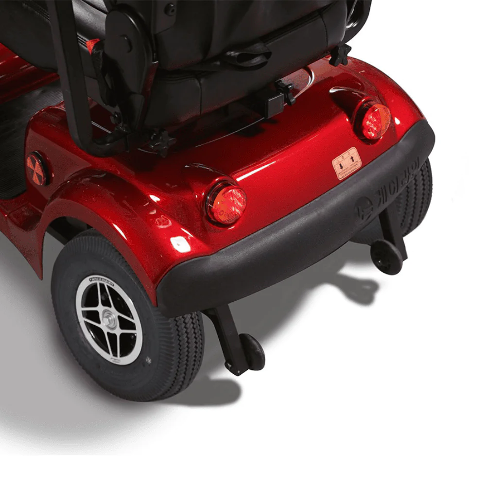 Scuba S350 Engelli Scooter Gri/Kırmızı - Görsel 2