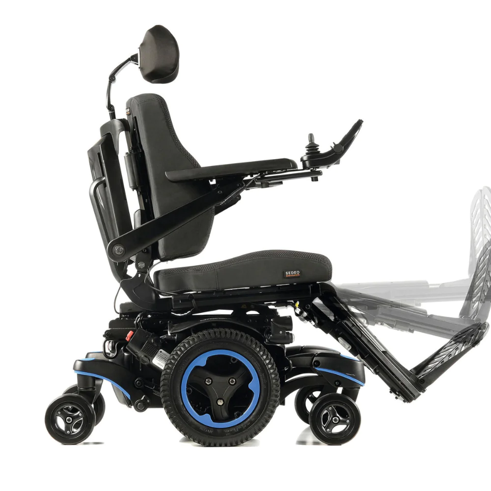 Quickie Jive M2 Asansorlu Akulu Tekerlekli Sandalye Sirt Yatar Ayak Kalkar Tilt Ozellikli 5