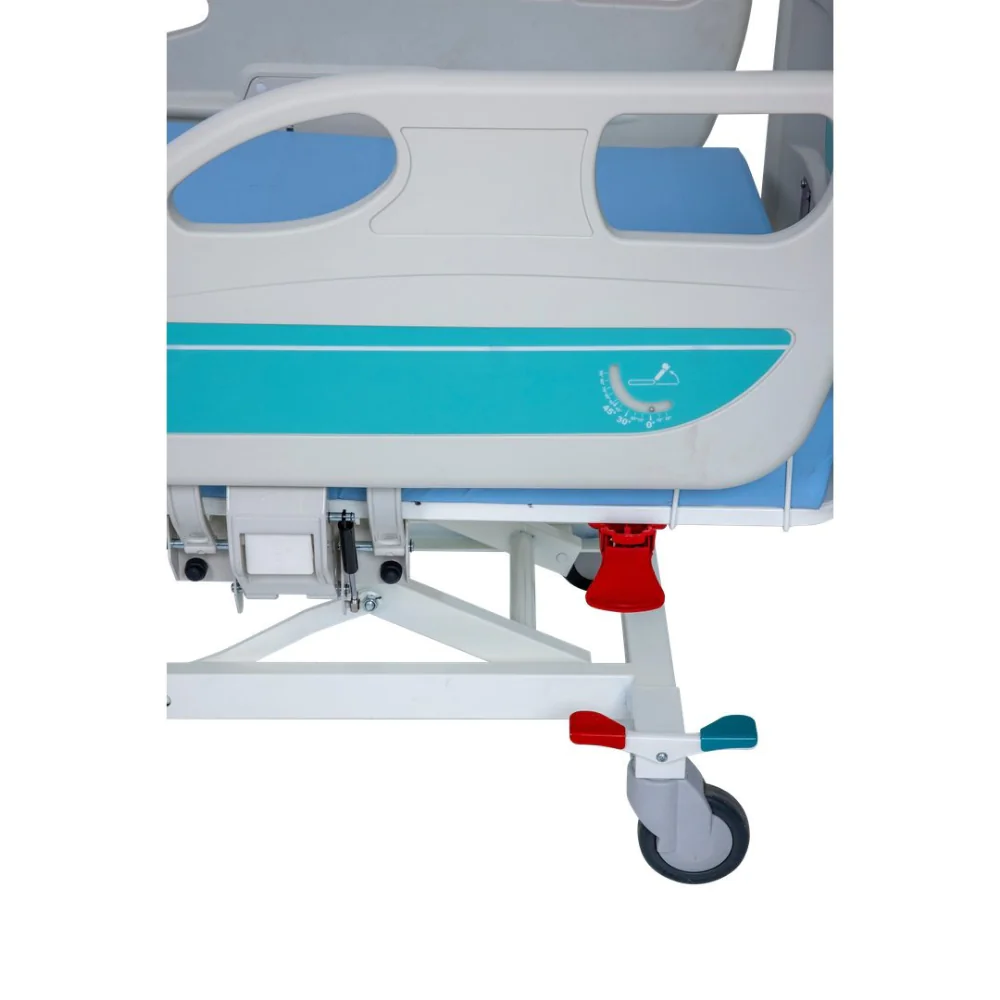 Azka 4002 4 Motorlu ABS Korkuluklu Hasta Karyolası (7)