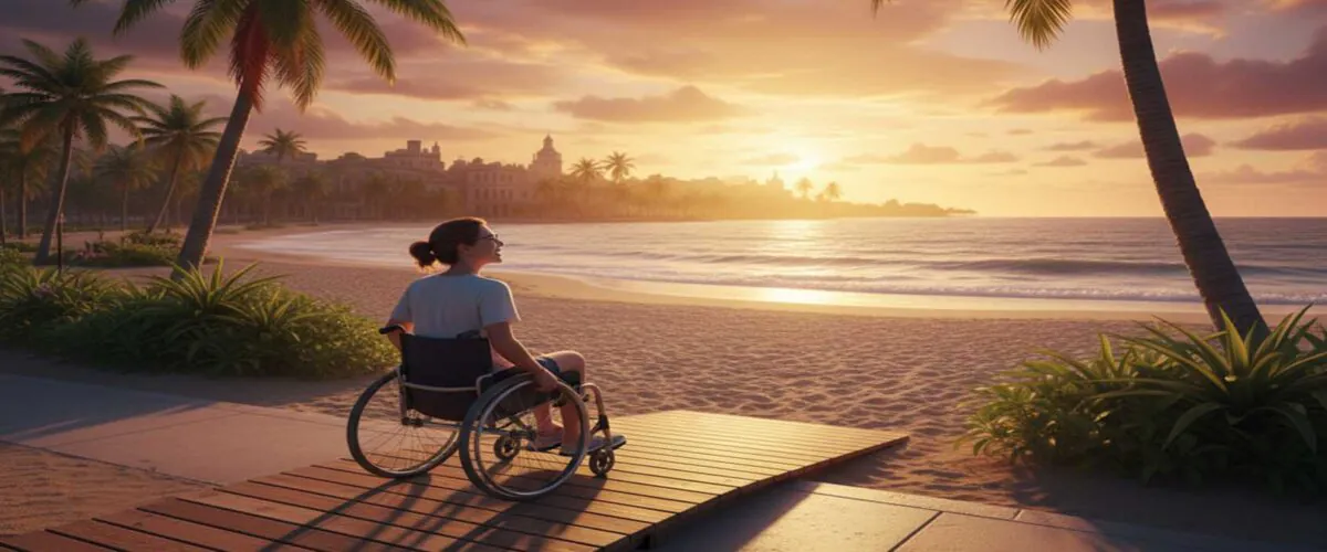 tekerlekli sandalye ile tatil