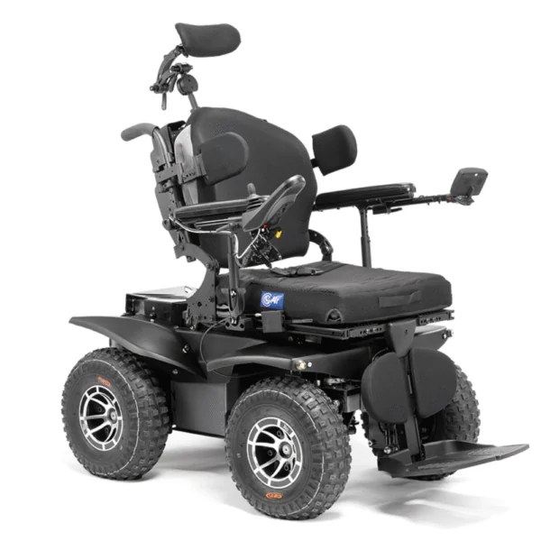 Logo Silver OUTCHAIR S Arazi Akülü Tekerlekli Sandalye 4x4