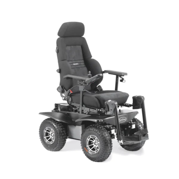 Mogel Logo Silver Outchair S 4x4 Arazi Model Akülü Tekerlekli Sandalye Güçlü Motorlu Dayanıklı (2)