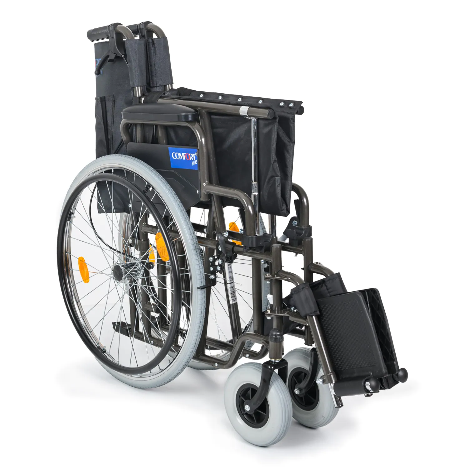 Comfort Plus DM-312 55cm Titanyum Özellikli Tekerlekli Sandalye - Görsel 6