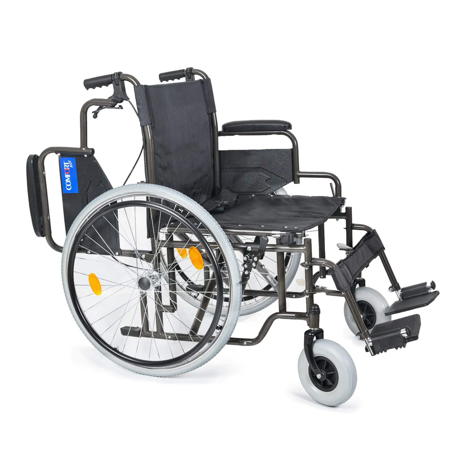 Comfort Plus DM-312 55cm Titanyum Özellikli Tekerlekli Sandalye - Görsel 4