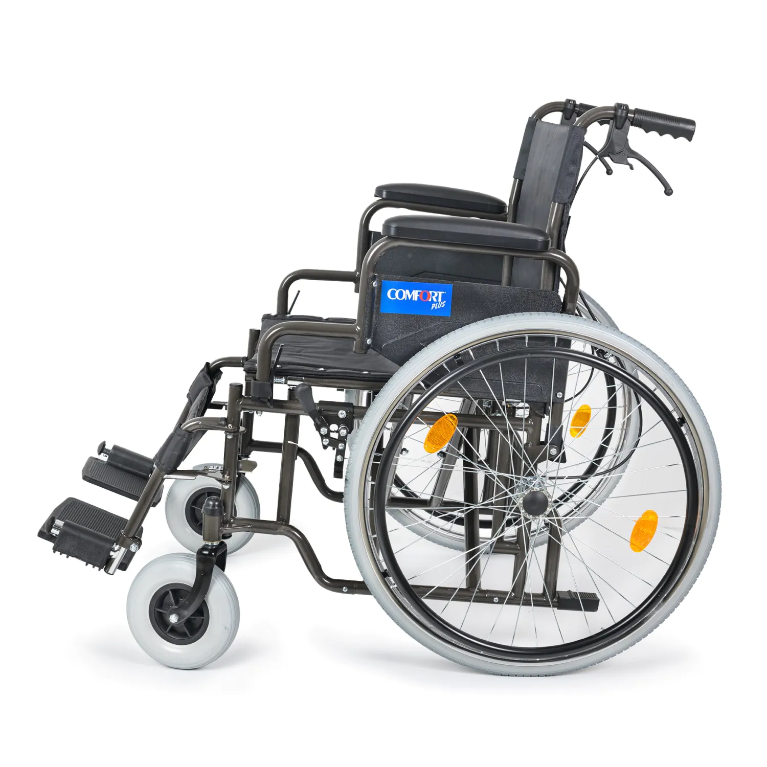 Comfort Plus DM-312 55cm Titanyum Özellikli Tekerlekli Sandalye - Görsel 3