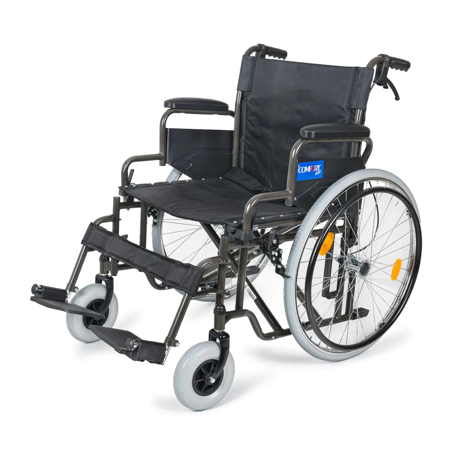 Comfort Plus DM-312 55cm Titanyum Özellikli Tekerlekli Sandalye - Görsel 7