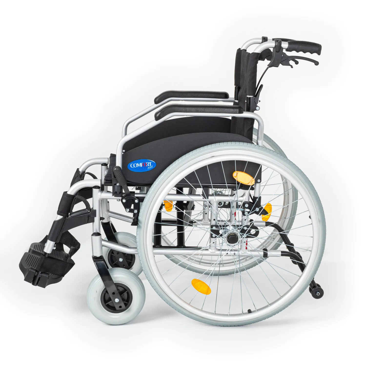 Comfort Plus DM-313 Service Alüminyum Özellikli Tekerlekli Sandalye - Görsel 3