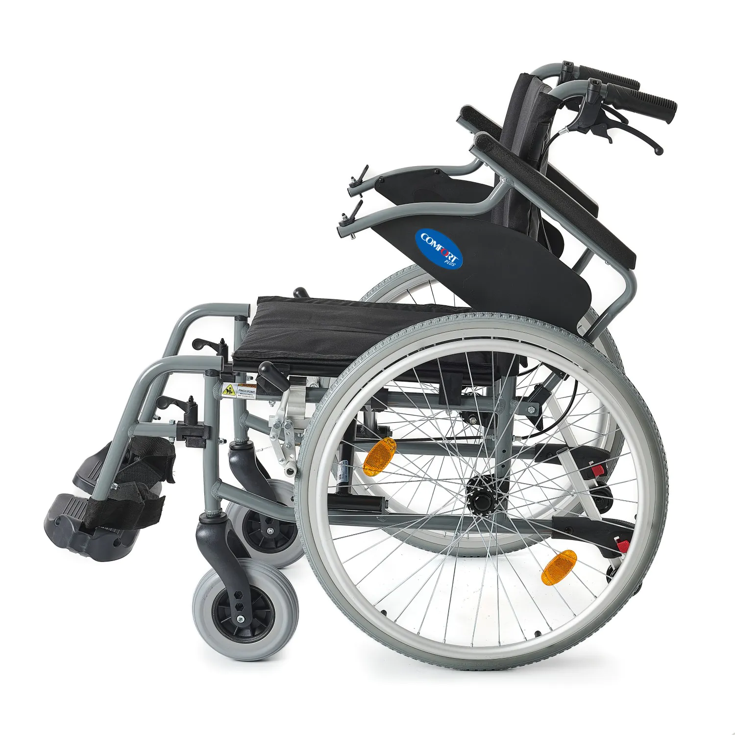 Comfort Plus DM-317 45cm Hafif Alüminyum Özellikli Tekerlekli Sandalye - Görsel 4