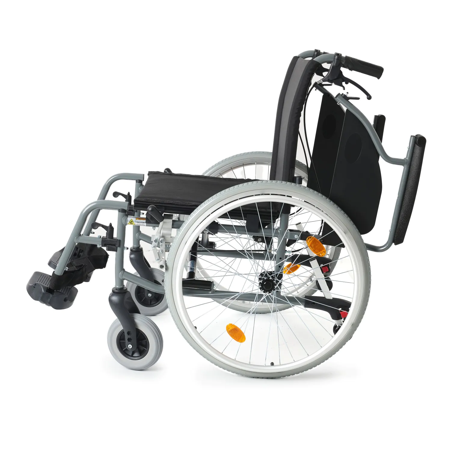 Comfort Plus DM-317 50cm Hafif Alüminyum Özellikli Tekerlekli Sandalye - Görsel 3