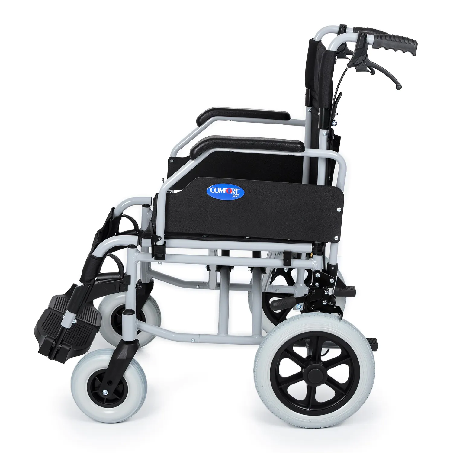 Comfort Plus DM-337 45cm Alüminyum Özellikli Transfer Tekerlekli Sandalye - Görsel 3