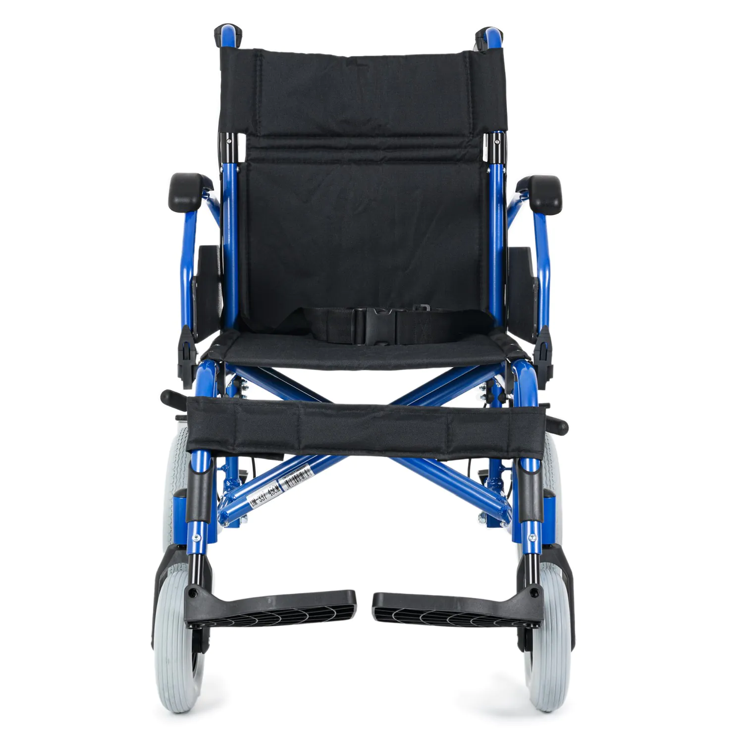 Comfort Plus DM-337 45cm Mavi Alüminyum Özellikli Transfer Tekerlekli Sandalye - Görsel 3