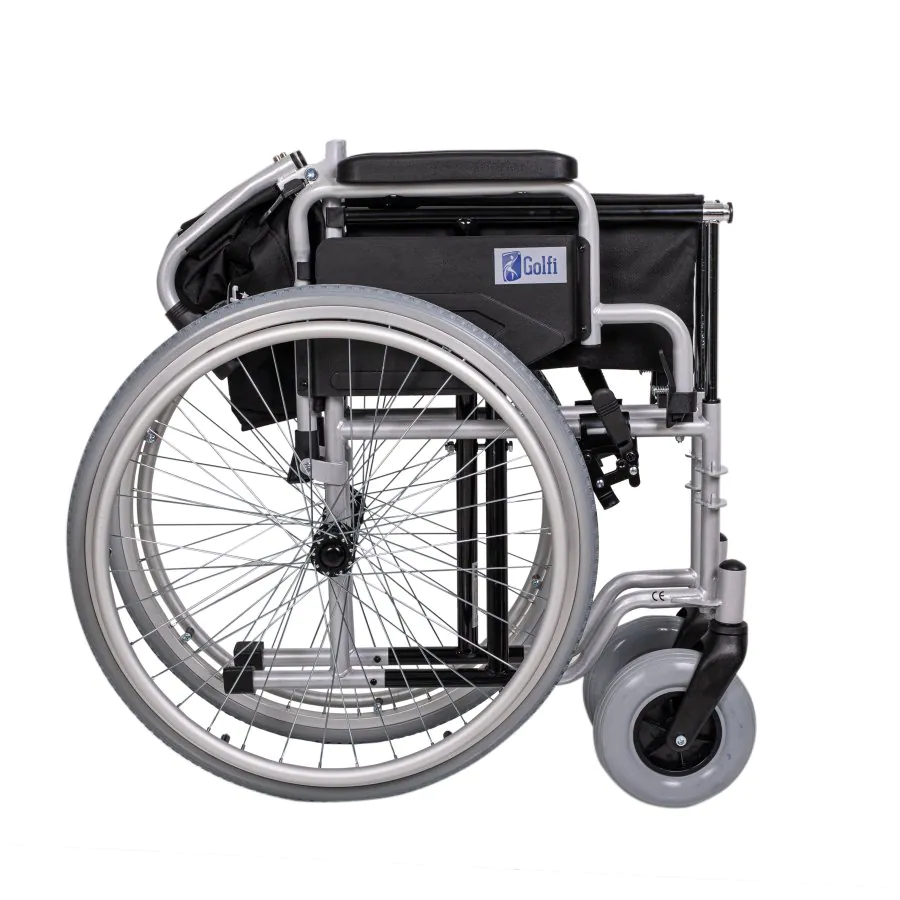 G130 Standart Manuel Tekerlekli Sandalye - Görsel 3