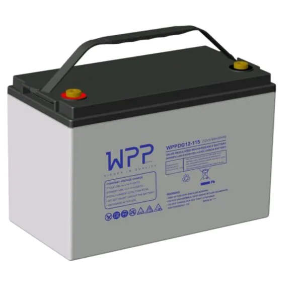 WPPDG12-115 (12V 115A) Akülü Tekerlekli Sandalye Aküsü